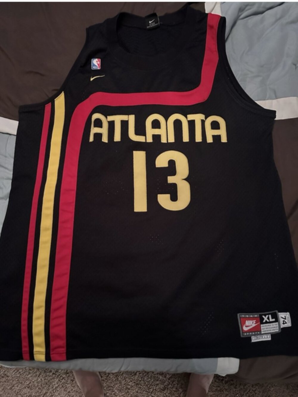 VINTAGE Atlanta Hawks Glenn Robinson Swingman Basketball Jersey Nike XL
